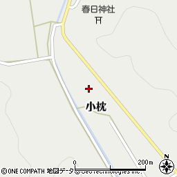 兵庫県丹波篠山市小枕1251周辺の地図