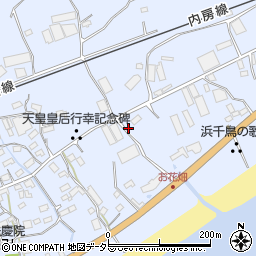 千葉県南房総市和田町花園158-1周辺の地図