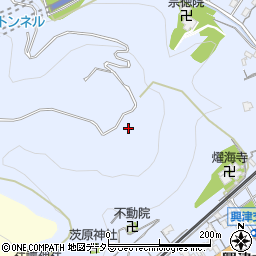 静岡県静岡市清水区興津本町周辺の地図