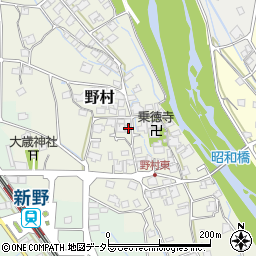 兵庫県神崎郡神河町野村254周辺の地図