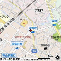 滋賀県守山市浮気町358周辺の地図