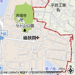 愛知県名古屋市緑区桶狭間1902周辺の地図