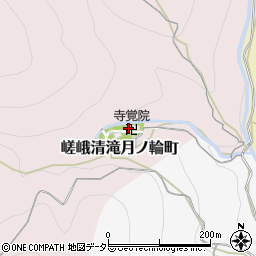寺覚院周辺の地図