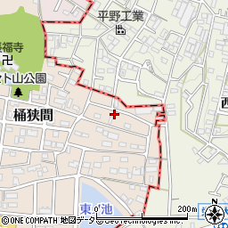 愛知県名古屋市緑区桶狭間1607周辺の地図