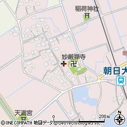 滋賀県東近江市大塚町868周辺の地図