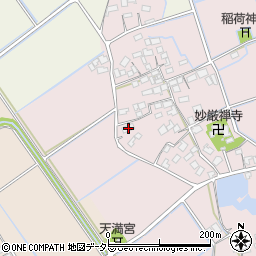 滋賀県東近江市大塚町843周辺の地図