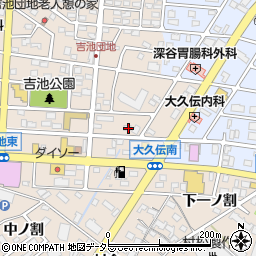 愛知県豊明市新田町門先9-17周辺の地図