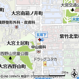 ＰＲＥＳＴＩＧＥ紫竹周辺の地図
