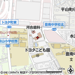 豊田市生涯学習センター豊南交流館周辺の地図