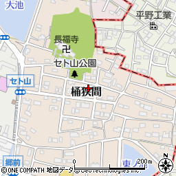 愛知県名古屋市緑区桶狭間2006周辺の地図