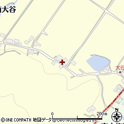 京都府南丹市園部町南大谷安長周辺の地図