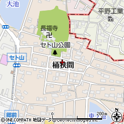 愛知県名古屋市緑区桶狭間2005周辺の地図