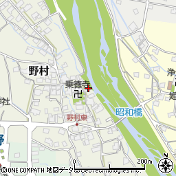 兵庫県神崎郡神河町野村235周辺の地図