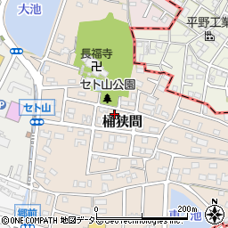 愛知県名古屋市緑区桶狭間2003周辺の地図