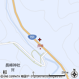 愛知県北設楽郡東栄町三輪上奈根10周辺の地図