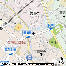 滋賀県守山市浮気町346周辺の地図