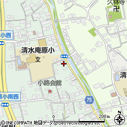 庵昇堂周辺の地図