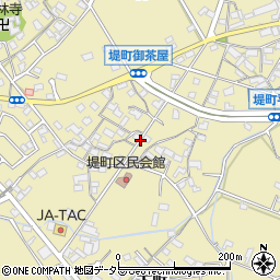愛知県豊田市堤町宮崎周辺の地図