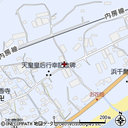 千葉県南房総市和田町花園202周辺の地図