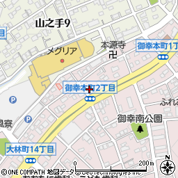 株式会社岡田組　豊田営業所周辺の地図