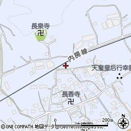 千葉県南房総市和田町花園307-1周辺の地図