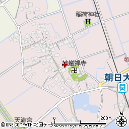 滋賀県東近江市大塚町870周辺の地図