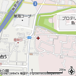 株式会社グリーン伊藤　植木展示場周辺の地図