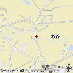 三重県三重郡菰野町杉谷1121周辺の地図