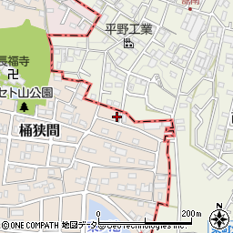 愛知県名古屋市緑区桶狭間1409周辺の地図