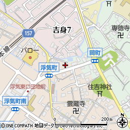 滋賀県守山市浮気町355-2周辺の地図