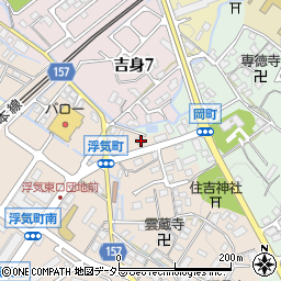 滋賀県守山市浮気町355-2周辺の地図