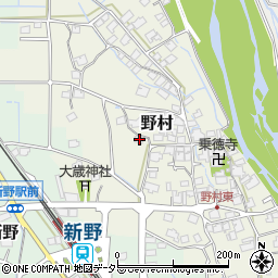 兵庫県神崎郡神河町野村272周辺の地図
