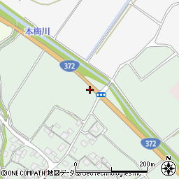 京都府亀岡市東本梅町赤熊古イネ周辺の地図