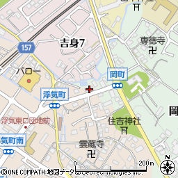 滋賀県守山市浮気町355-1周辺の地図