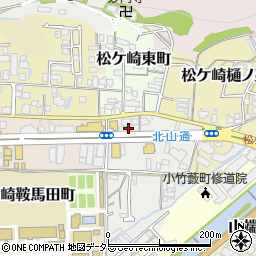 京都府京都市左京区松ケ崎小脇町7-3周辺の地図