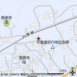 千葉県南房総市和田町花園962周辺の地図