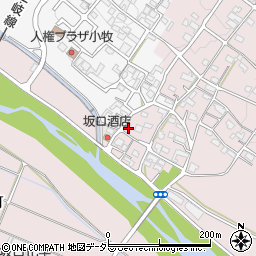 三重県四日市市小牧町1141周辺の地図