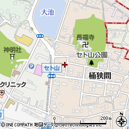 愛知県名古屋市緑区桶狭間708周辺の地図