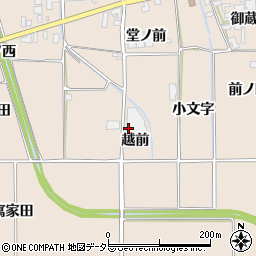京都府亀岡市馬路町越前周辺の地図