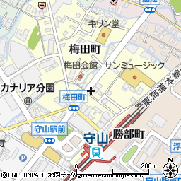 株式会社東和不動産　守山店周辺の地図