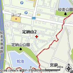 愛知県名古屋市緑区定納山2丁目523周辺の地図