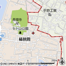 愛知県名古屋市緑区桶狭間1202周辺の地図