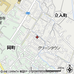 滋賀県守山市立入町261-1周辺の地図
