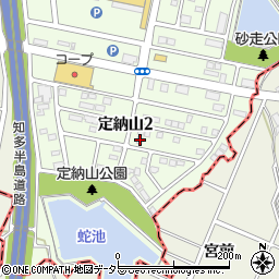 愛知県名古屋市緑区定納山2丁目525周辺の地図
