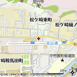 京都府京都市左京区松ケ崎小脇町7周辺の地図