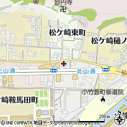 京都府京都市左京区松ケ崎小脇町7周辺の地図