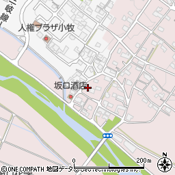 三重県四日市市小牧町1140周辺の地図