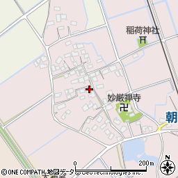 滋賀県東近江市大塚町829周辺の地図