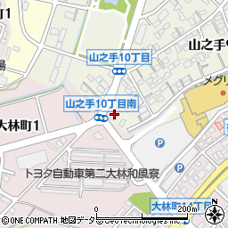 訪問看護ステーションよいかん豊田周辺の地図