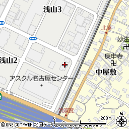 豊田築炉倉庫周辺の地図